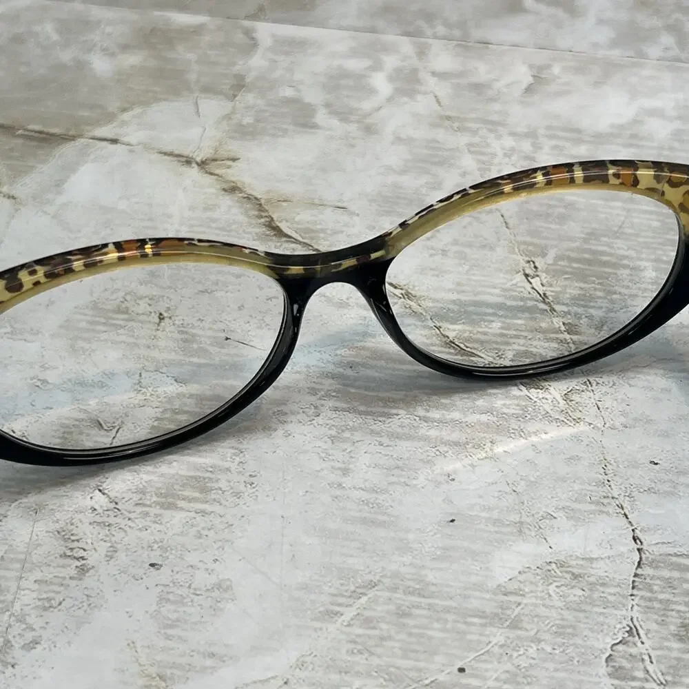 Jean Lafont Paris Saveur 100 Blk/Leopard Eyeglasses FRAMES ONLY 53-15-138